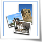 Uno stand di promozione del territorio