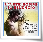 L'arte rompe il silenzio