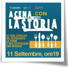 A cena con la storia