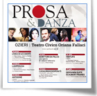 LA GRANDE PROSA  E DANZA - STAGIONE 2018/19