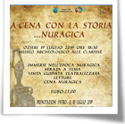 A cena con la storia.nuragica