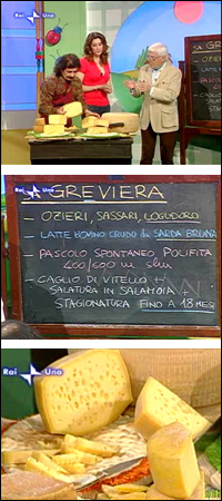 La greviera di Ozieri a Rai Uno La greviera di Ozieri a Rai Uno