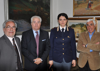 La nuova dirigente del Commissariato di PS