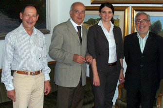 Il nuovo Questore di Sassari in visita al Comune