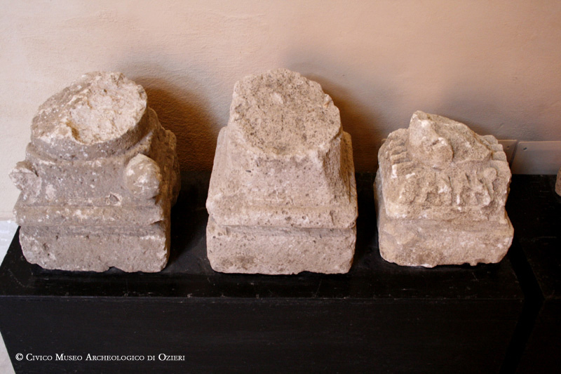 Museo Archeologico di Ozieri - Capitelli di epoca Isabellina.