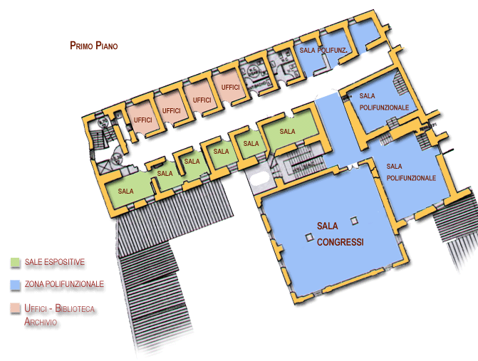 Pianta del primo piano