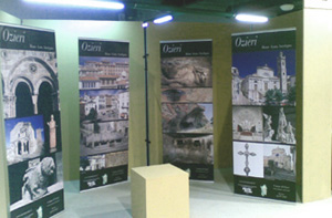 immagine dello stand del Comune di Ozieri alla Fiera di Cagliari