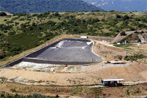  Veduta della discarica di Coldianu