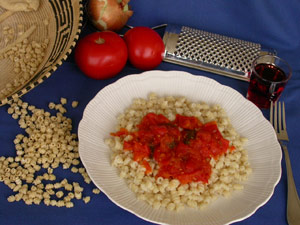 Piatto di maccarrones